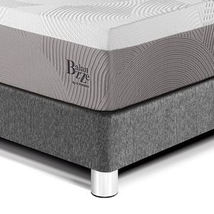 Dormitorio Balanzze King Gris Bipanel