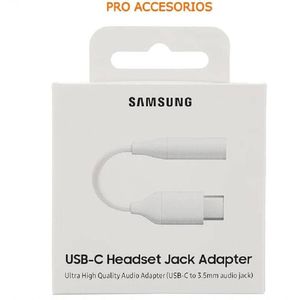 Adaptador Samsung Tipo C a Jack 35mm ORIGINAL