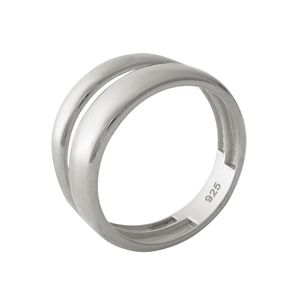 Anillo Double de Plata 925 Talla 7