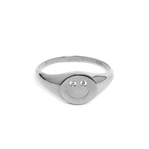 Anillo Smile de Plata 925 Talla 7