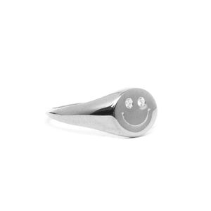 Anillo Smile de Plata 925 Talla 7