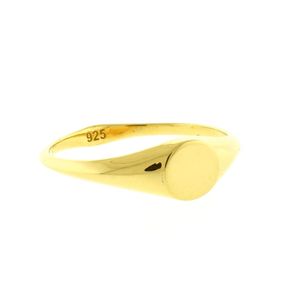 Anillo Sabrina Bañado en Oro 24K Talla 7