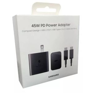 Cargador Samsung 45W Carga Rápida para Galaxy S25 Ultra Cable 1.8M