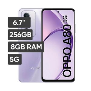 Smartphone OPPO A80 6.67" 8GB 256GB 50MP Lila