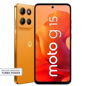 Smartphone MOTOROLA G15 6.7" 4GB 256GB 50MP Naranja