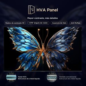 Televisor 65P7K 65" 4K QLED Google TV