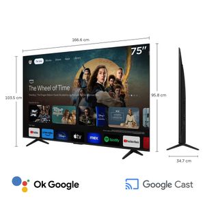 Televisor 75P7K 75" 4K QLED Google TV