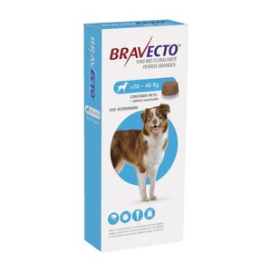 Antipulgas Bravecto para Perros de 20 a 40 Kg FLF