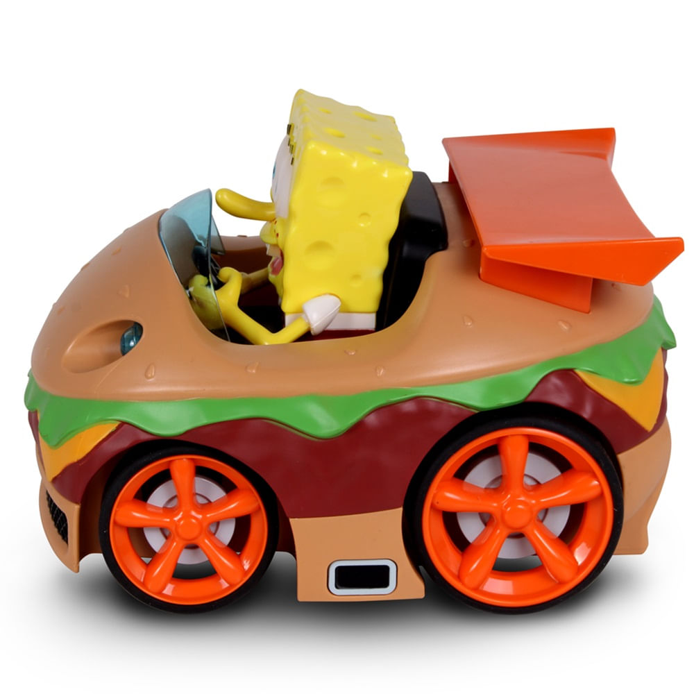 Carro a Control Bob Esponja Cangrebuger con Turbo Boost - Real Plaza
