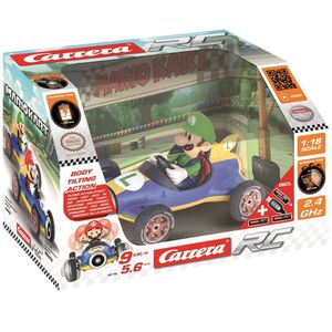 Carro a Control Super Mario Kart Mach 8 Luigi