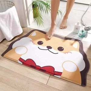 Alfombra Absorbente de Baño Animales Gato Anaranjado  473GANR04