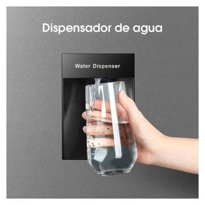 Refrigeradora HISENSE 205 L TOP Freezer Plateado RD267H