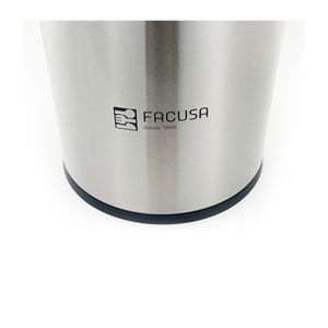 Papelera de Acero Inoxidable de 12 Litros para Escritorio con Pedal 984311201 (D27.3 x H29.9 cm)