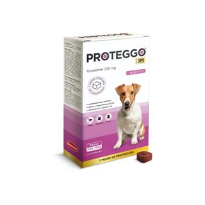 Antipulgas para Perros Proteggo 3M de 4.5 a 10 Kg x 1 Tableta FLF