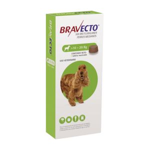 Antipulgas Bravecto para Perros de 10 a 20 Kg FLF