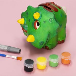 Set Creación Cerámica Alcancía para Pintar