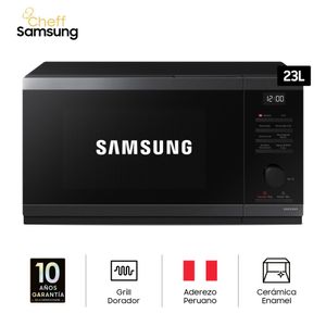 Horno Microondas SAMSUNG 23L MG23DG4524AGPE Negro