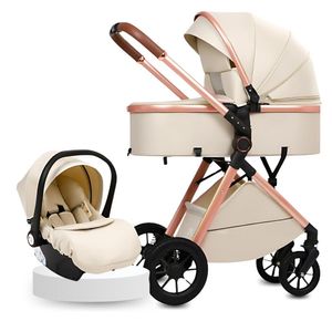 Coche Moisés de Lujo KIDILO Clouis Edición Limitada Beige