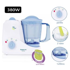 Mini porcesador de alimentos minifood 1 lt gris