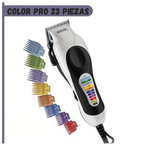 Maquina Wahl De Cortar Cabello Color Pro 23 Pzas