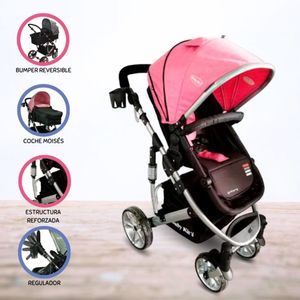 Coche Deportivo Moisés BABY KITS Spring Pink