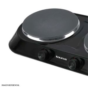 Cocina Electrica de 2 Hornillas Taurus Mod. Fenix Duo