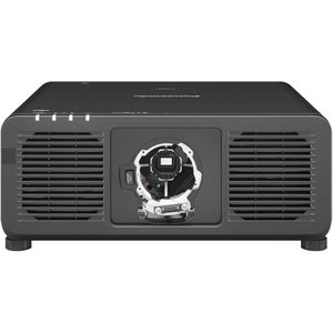 Proyector Láser DLP Panasonic PT-REQ10L 10,000 Lúmenes WUXGA (Sin Lente, Negro, Cumple TAA) - Soport