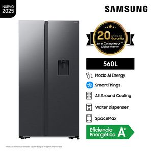 Refrigeradora SAMSUNG 560L No Frost RS57DG4100B4 Negro