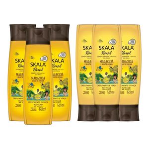 Skala Maracuya Champu 325ml + Acondicionador 325ml 3 unid