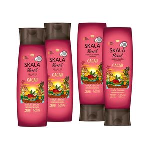Shampoo Cacao 325ml + Acondicionador 325ml Skala 2 unid