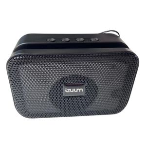 Parlante bluetooth Izuum Style Bass 2 5W, radio FM, micro USB, negro