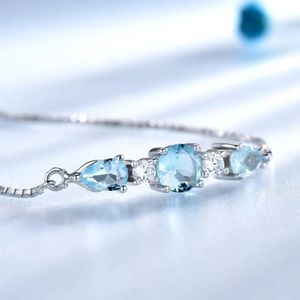 Pulsera Topazio con Brillo Celestial - Plata 925