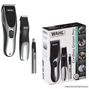 Maquina Wahl Inalámbrica Cordless Groom Pro - 23 pzas