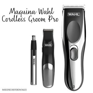 Maquina Wahl Inalámbrica Cordless Groom Pro - 23 pzas