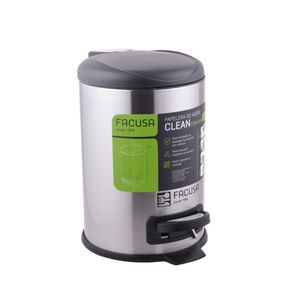 Papelera de Acero Inoxidable 3 Litros con Asa 984150301