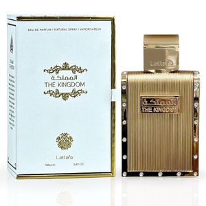 Lattafa The Kingdom Eau De Parfum para hombre con fragancia inspiradora