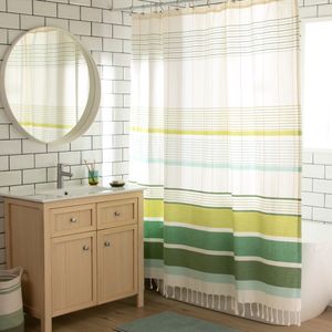 Cortina de Baño Algodón Escoses 180 x 190 cm
