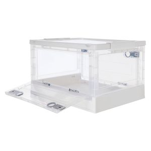 Caja Plástica Plegable con Tapa 27 L
