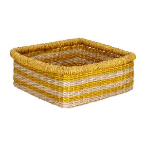 Servilletero de Fibra natural Seagrass 18x18x8 cm