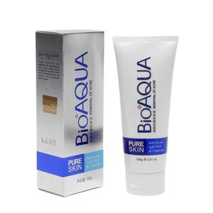 Crema Limpiadora Facial Bioaqua Pure Skin 100g Antiacné