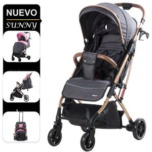 Coche Ebaby Maleta Sunny EB124 de Acero Gris oscuro