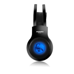 Scorpio Blue Graphene MIC HG 814+P4 Audifonos Gamer LED C/MICRO  Micronics