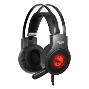 Scorpio Red Graphene MIC HG 814+P4 Audifonos Gamer LED C/MICRO Micronics
