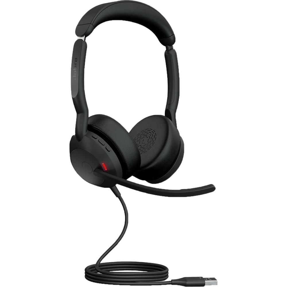 Almohadillas De Repuesto Para Jabra Evolve2 65 Y 40 - Piel Proteica, Cancelación De Ruido, Fácil Instalación, Color Negro