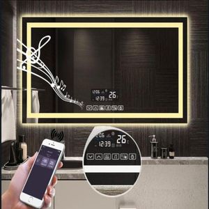 Espejo De Baño Con Luz Led Bluetooth Y Parlantes
