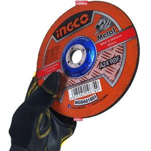 Disco De Desbaste 7 Abrasivo Corte Metal Amoladora Ingco - Mgd601801
