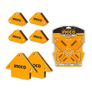 Set 6 Escuadras Magnéticas 45° 90° 135° Precisión Soldadura - Amwh6001