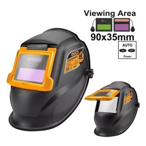 Casco Para Soldar Visor Fotosensible Automático 90×35Mm Ingco - Ahm009