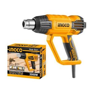 Pistola De Calor 2000W Velocidad Variable 4 Boquillas Ingco - Hg200028