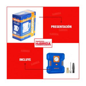 Compresor De Aire 12V Automático Inflador Llanta Carros Moto